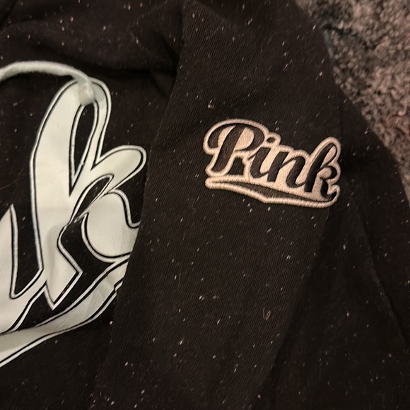 VS pink 3/4 zip hoodie - Picture 3 of 4